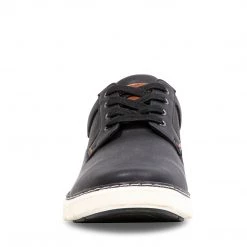 SteveMadden MACRO BLACK NUBUCK