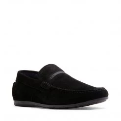 SteveMadden MICKK BLACK SUEDE