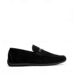 SteveMadden MICKK BLACK SUEDE
