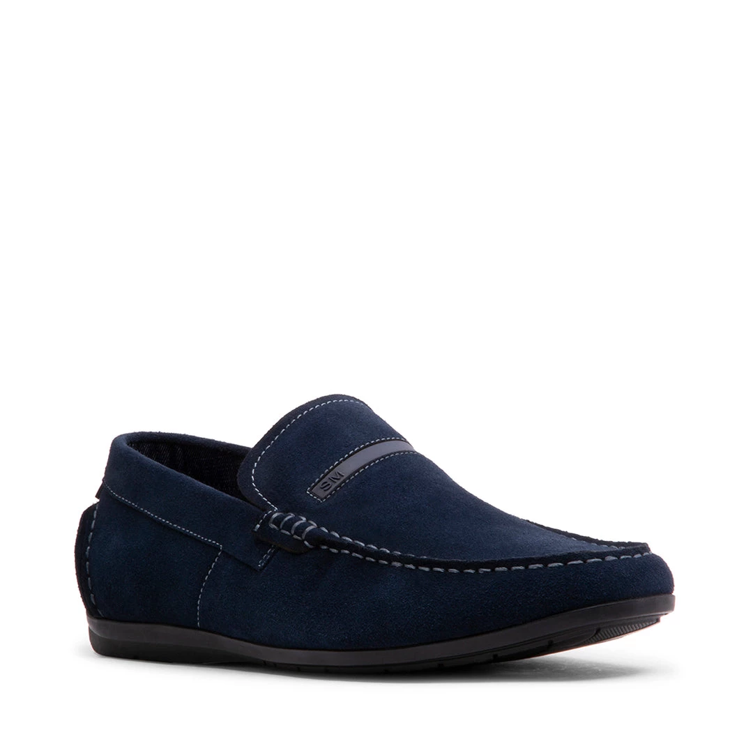 SteveMadden MEN'S SHOES MICKK BLUE SUEDE 2 SteveMadden MEN'S SHOES MICKK BLUE SUEDE