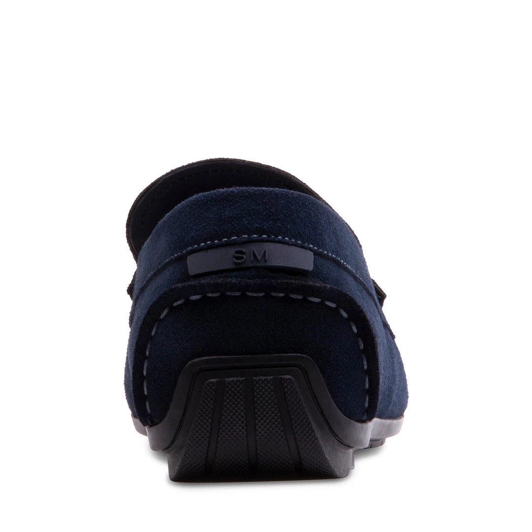 SteveMadden MEN'S SHOES MICKK BLUE SUEDE 4 SteveMadden MEN'S SHOES MICKK BLUE SUEDE