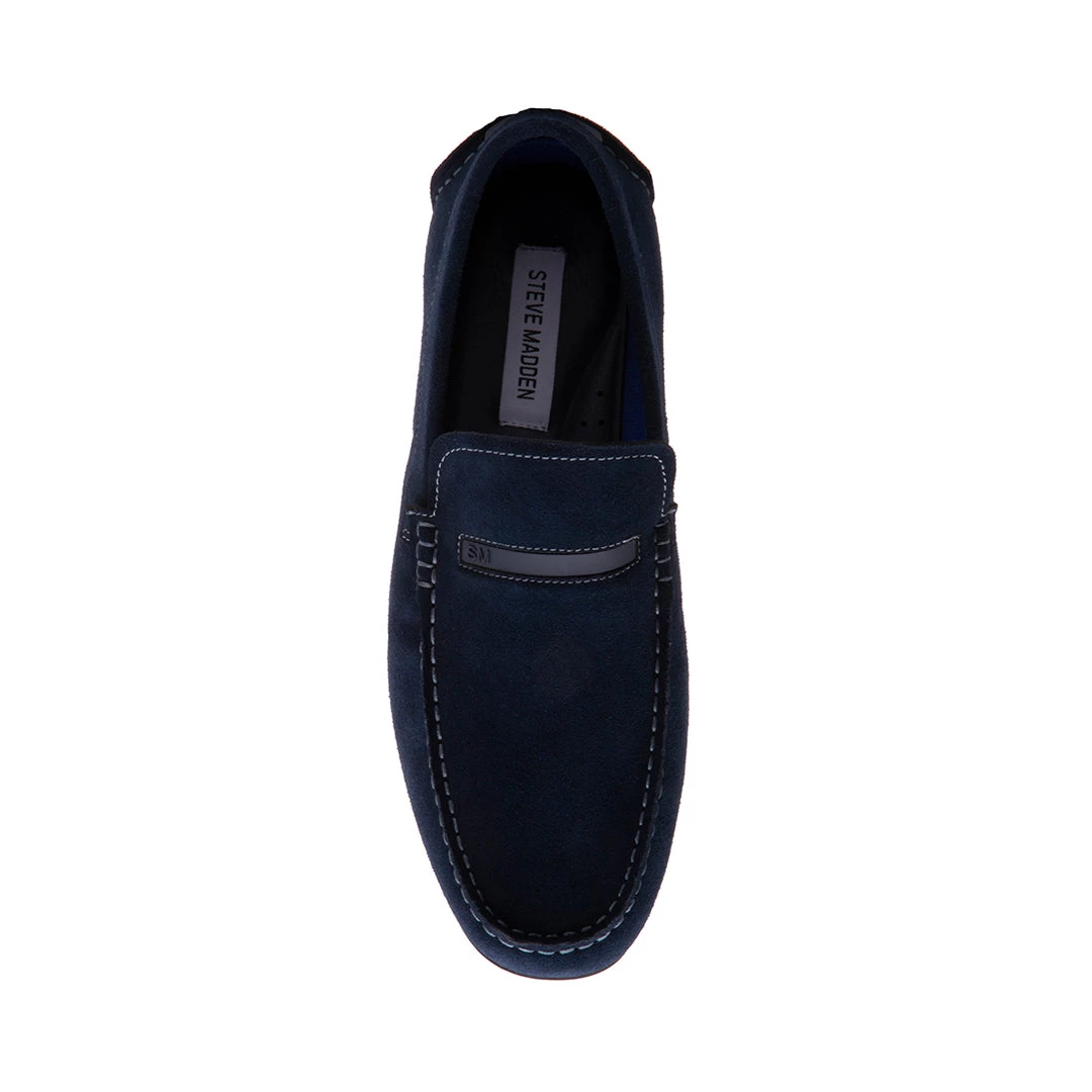 SteveMadden MEN'S SHOES MICKK BLUE SUEDE 5 SteveMadden MEN'S SHOES MICKK BLUE SUEDE