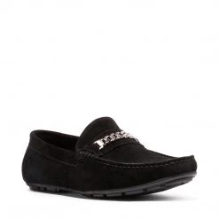 SteveMadden MONTOUR BLACK SUEDE