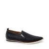 SteveMadden PURE BLACK MEN'S SHOES