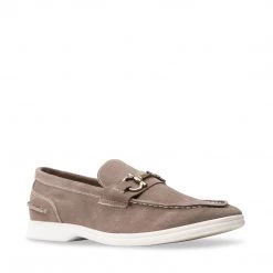 SteveMadden MEN'S SHOES QUAID TAUPE SUEDE