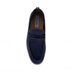 SteveMadden MEN'S SHOES QUINN BLUE SUEDE