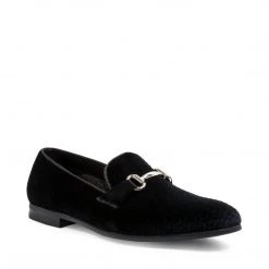 SteveMadden MEN'S SHOES DELUXXE BLACK VELVET