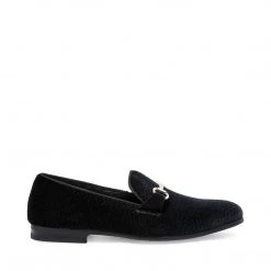 SteveMadden MEN'S SHOES DELUXXE BLACK VELVET