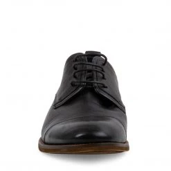 SteveMadden DOAK BLACK LEATHER All New 7 SteveMadden DOAK BLACK LEATHER All New