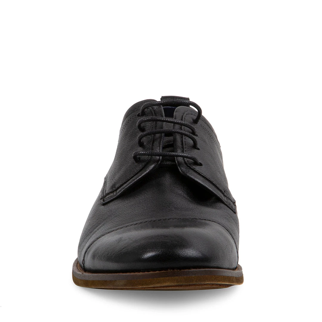 SteveMadden DOAK BLACK LEATHER All New 3 SteveMadden DOAK BLACK LEATHER All New