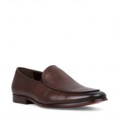 SteveMadden DUFRESNE BROWN LEATHER MEN'S SHOES