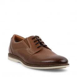 SteveMadden ECUADOR TAN LEATHER MEN'S SHOES