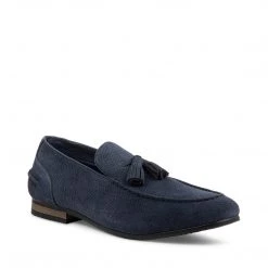 SteveMadden All New HANLEYY BLUE SUEDE