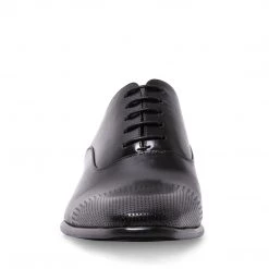 SteveMadden MEN'S SHOES JAMIEE BLACK LEATHER
