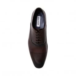SteveMadden MEN'S SHOES JAMIEE BROWN LEATHER