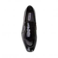 SteveMadden MEN'S SHOES JINN BLACK PATENT