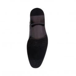 SteveMadden JOAQUIN BLACK LEATHER MEN'S SHOES