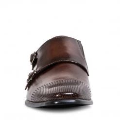 SteveMadden JORDINN BROWN LEATHER MEN'S SHOES