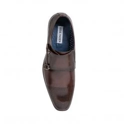 SteveMadden JORDINN BROWN LEATHER MEN'S SHOES