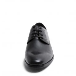 SteveMadden PHOENIX BLACK LEATHER MEN'S SHOES