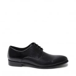 SteveMadden PHOENIX BLACK LEATHER MEN'S SHOES