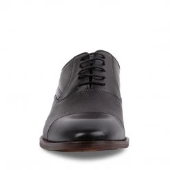 SteveMadden PROCTR BLACK LEATHER