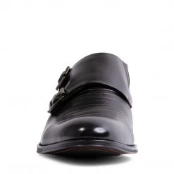 SteveMadden RAVANN BLACK LEATHER