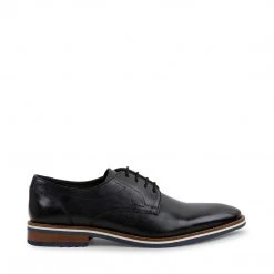 SteveMadden RODRICK BLACK LEATHER MEN'S SHOES