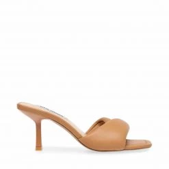 SteveMadden THAI TAN LEATHER Braided Babes