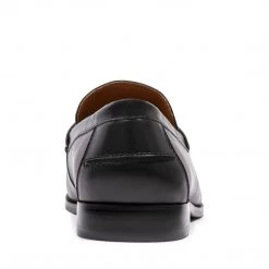 SteveMadden UDAY BLACK LEATHER MEN'S SHOES