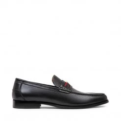 SteveMadden UDAY BLACK LEATHER MEN'S SHOES