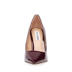SteveMadden VALA BURGUNDY PATENT The Wedding Edit
