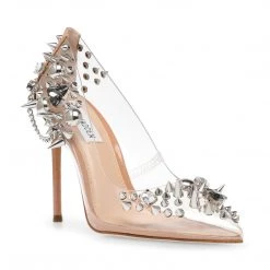 SteveMadden VERONICKA CLEAR Rhinestones