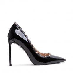 SteveMadden VIVVAA BLACK PATENT The Wedding Edit