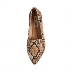 SteveMadden FEATHERS TAN EXOTIC