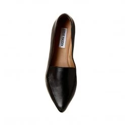 SteveMadden All New FEATHER BLACK LEATHER