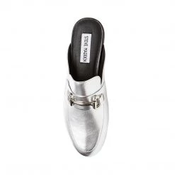 SteveMadden KANDI SILVER LEATHER