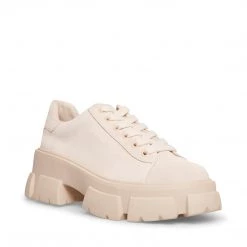 SteveMadden Super Platforms MICHIGANN TAN SUEDE