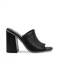 SteveMadden All New DECODED BLACK LEATHER