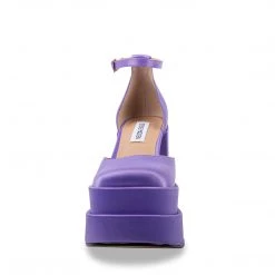 SteveMadden CHARLIZE PURPLE SATIN