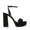 SteveMadden LESSA BLACK SUEDE