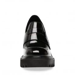 SteveMadden OBSIDIAN BLACK PATENT All New