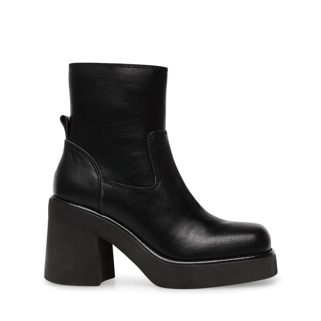 SteveMadden UNIVERSITY BLACK LEATHER Super Platforms 1 SteveMadden UNIVERSITY BLACK LEATHER Super Platforms