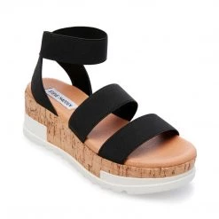 SteveMadden BANDI BLACK Super Platforms