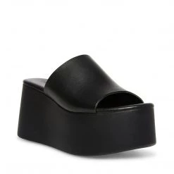 SteveMadden All New CHRISTA BLACK LEATHER