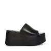 SteveMadden All New CHRISTA BLACK LEATHER