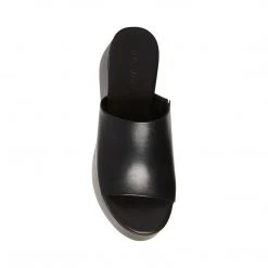 SteveMadden All New CHRISTA BLACK LEATHER