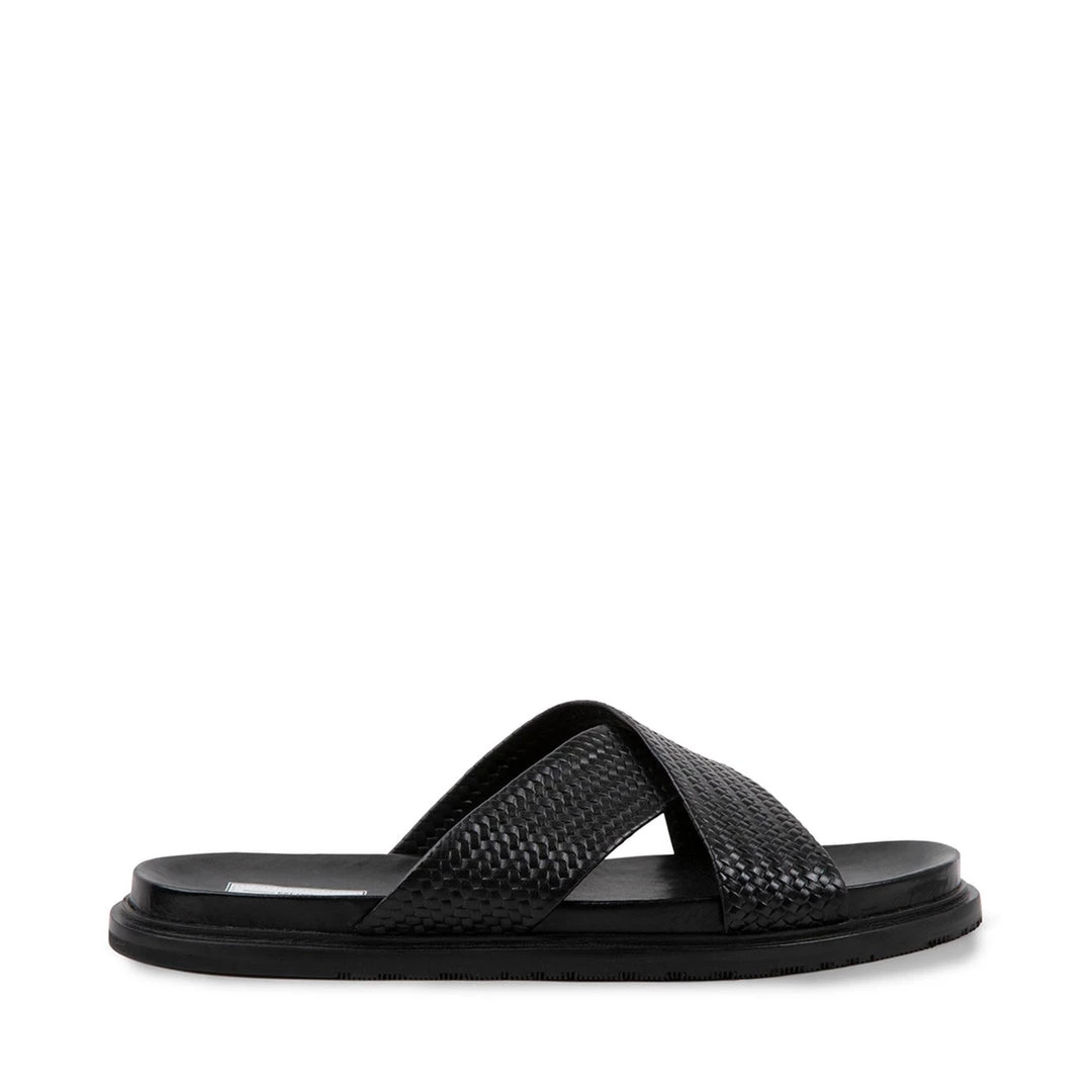 SteveMadden DERANO BLACK LEATHER 1 SteveMadden DERANO BLACK LEATHER