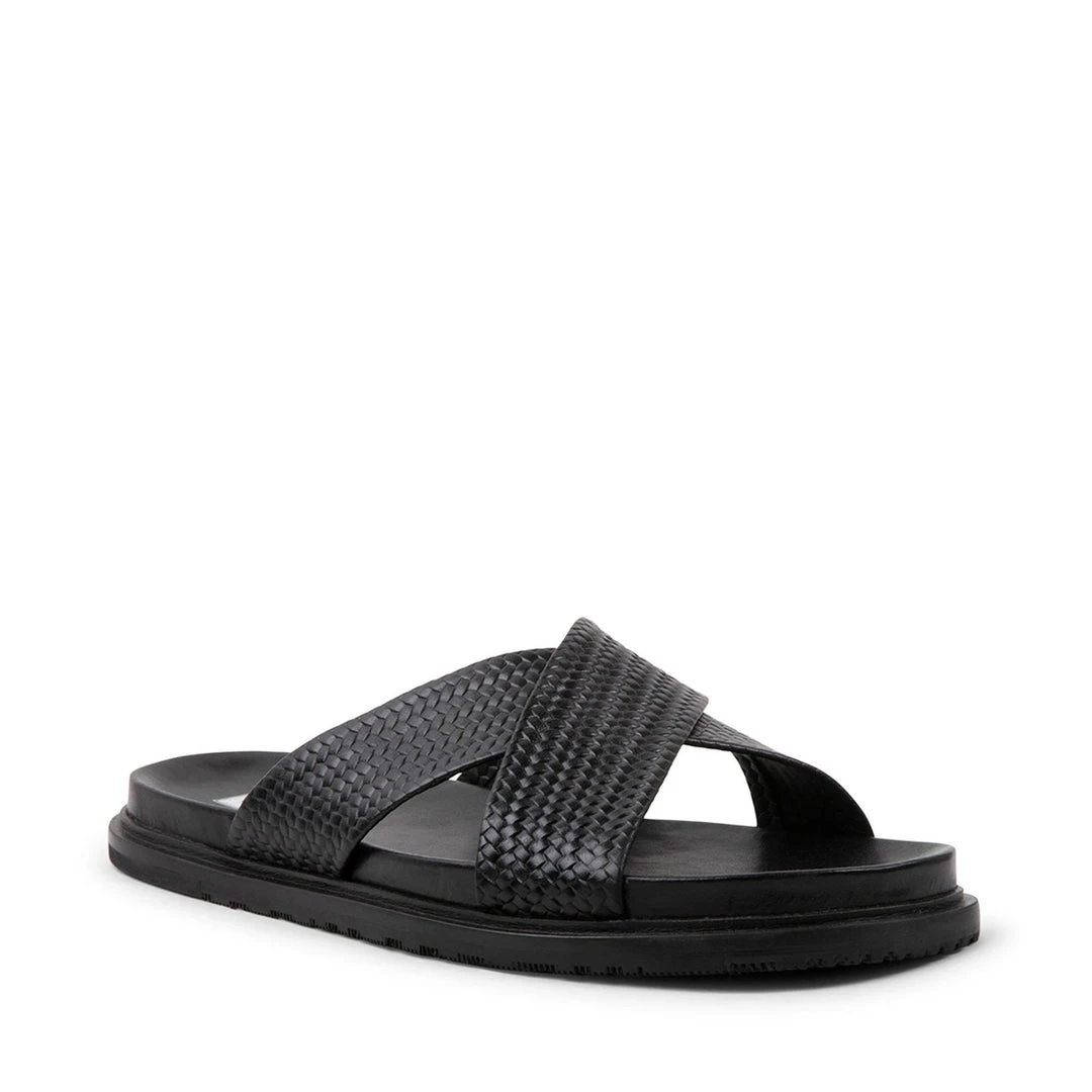 SteveMadden DERANO BLACK LEATHER 2 SteveMadden DERANO BLACK LEATHER