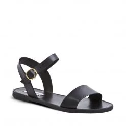 SteveMadden WOMEN'S SHOES DONDDI-M BLACK LEATHER